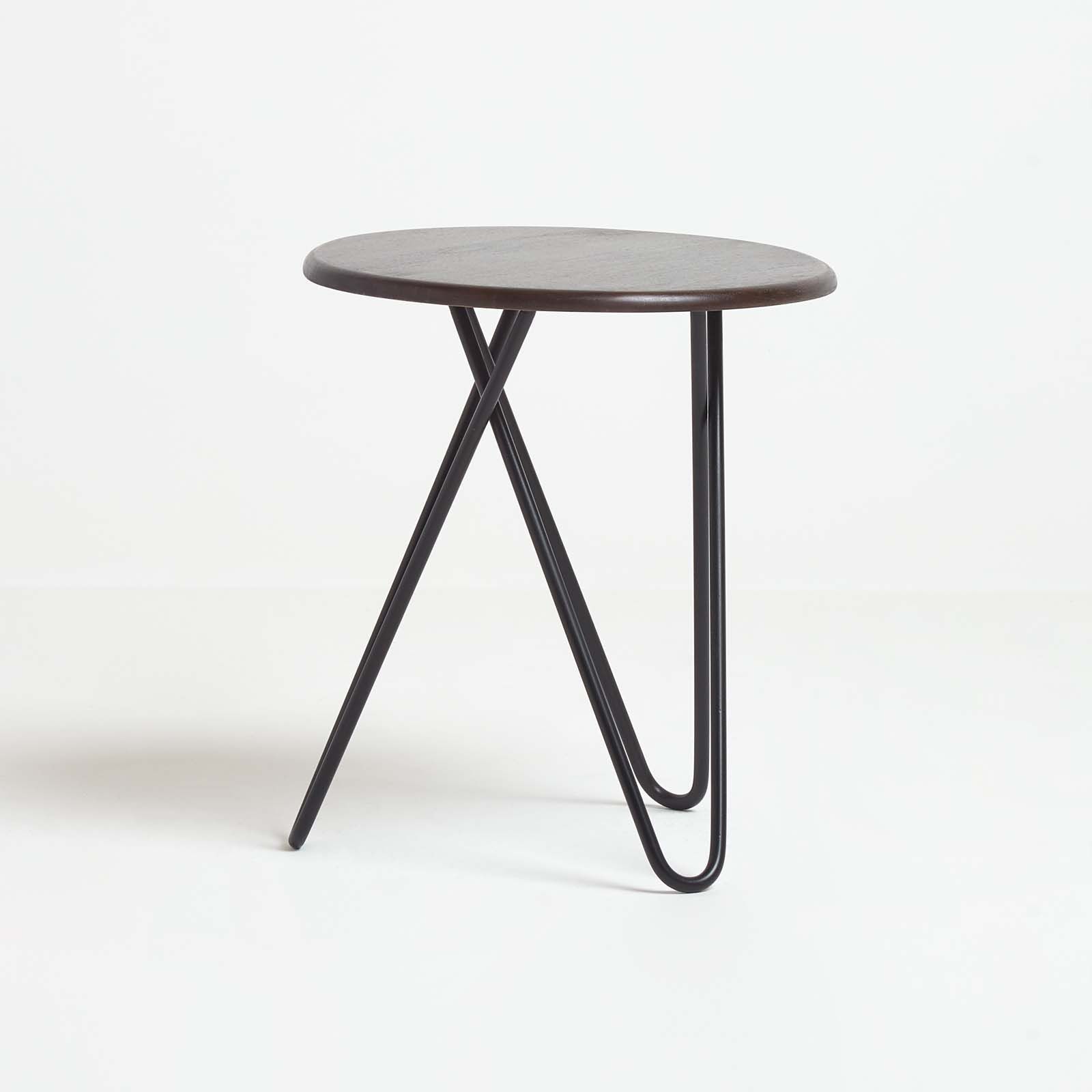 Widely Used Coffee Tables With Tripod Legs With Regard To Soho Hairpin Leg Side Table, Dark (Gallery 3 of 20)