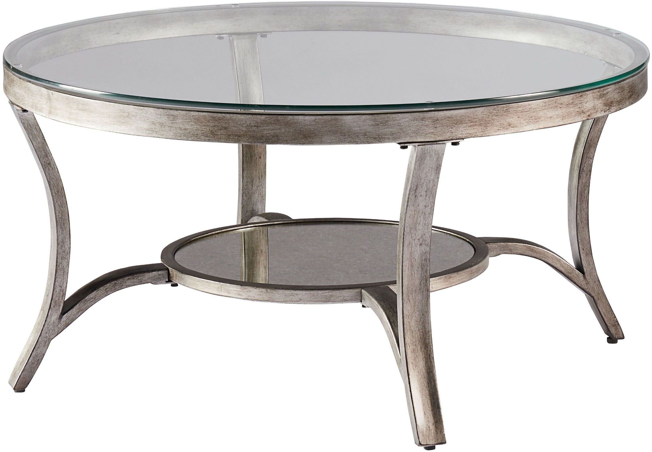 Widely Used Metallic Silver Cocktail Tables Regarding Cole Champagne Metal Cocktail Table From Standard (Gallery 10 of 20)