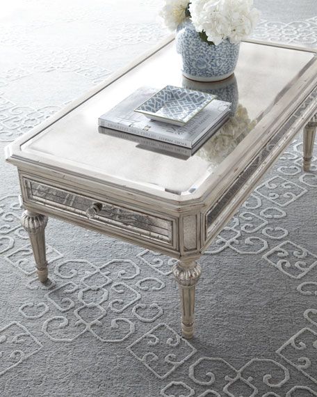 Widely Used Mirrored Modern Coffee Tables With "dresden" Mirrored Coffee Table (View 10 of 20)