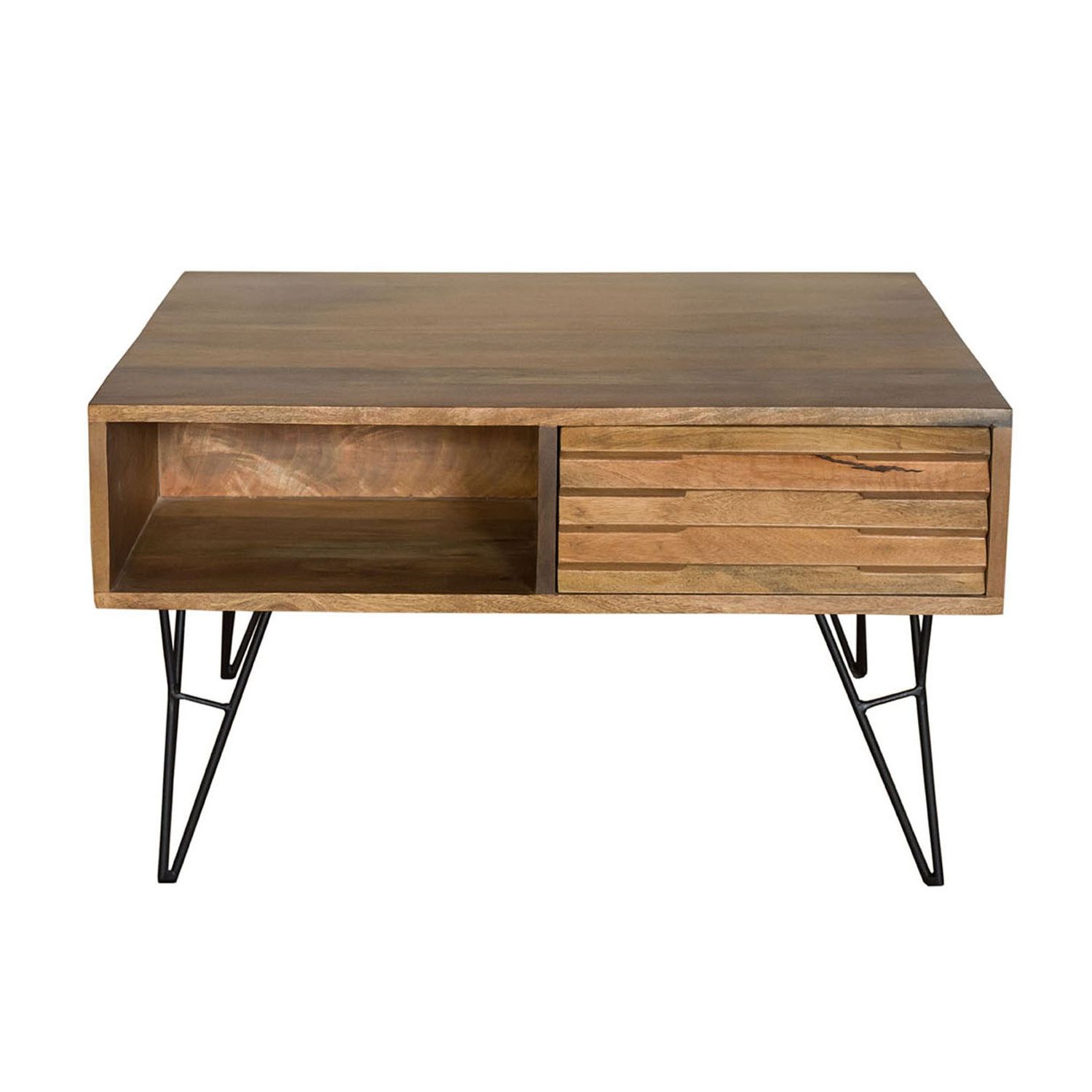 Widely Used Natural Mango Wood Coffee Tables With Shutter Coffee Table/iron & Mango Wood/natural Finish/32 (Gallery 13 of 20)