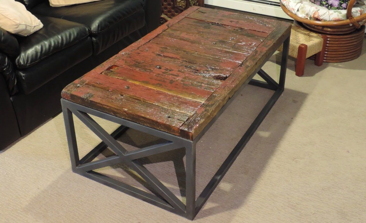 Widely Used Smoked Barnwood Cocktail Tables Regarding Furniture Beauty Home With Reclaimed Wood Side Table (View 11 of 20)