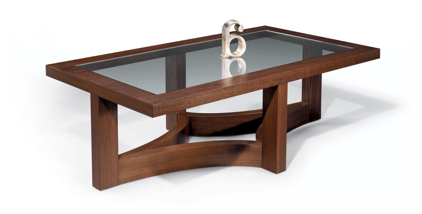 Widely Used Wood Rectangular Coffee Tables Throughout Nexus Cocktail Table Rectangular With Inset Glass Top (View 15 of 20)