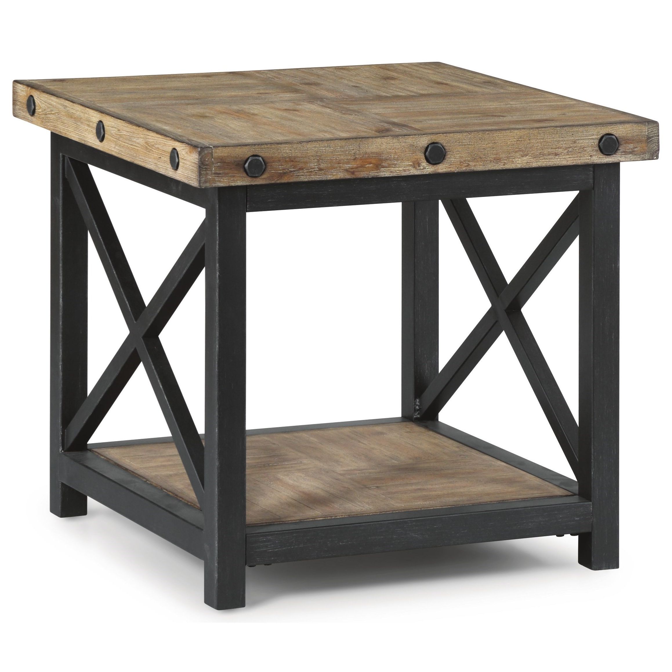 Wynwood, A Flexsteel Company Carpenter Square End Table In 2020 Square Modern Accent Tables (View 4 of 20)