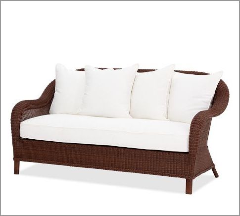 2 Couches | Wicker Sofa, Wicker Furniture, Outdoor Furniture Cushions In Wicker Console Tables (View 11 of 18)