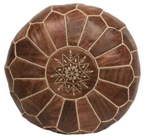25 Best My Home Images | Moroccan Leather Pouf, Moroccan Decor Living Throughout Beige Trellis Cylinder Pouf Ottomans (View 15 of 20)