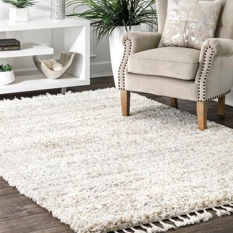 39 Area Rugs Ideas In 2021 | Area Rugs, Rugs, White Area Rug With Regard To Blue And Beige Ombre Cylinder Pouf Ottomans (View 7 of 20)