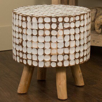 Accent & Vanity Stools | Joss & Main Pertaining To White Washed Wood Accent Stools (View 7 of 20)