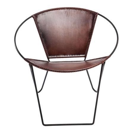 Achica | Bucket Chair, Brown | Bucket Chairs, Best Chairs Glider Within Medium Brown Leather Folding Stools (View 7 of 20)