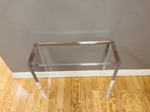 Acrylic Console Table – Marion Collection Throughout Acrylic Console Tables (View 16 of 20)
