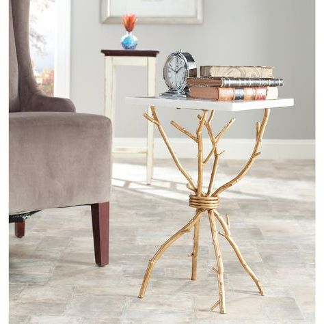 Add Style To Any Room With This Artistic Metal Accent Table (View 8 of 20)