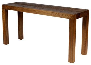 Alamance Console Table, Oak, Grey Wash – Rustic – Console Tables – Regarding Gray Driftwood And Metal Console Tables (View 17 of 20)
