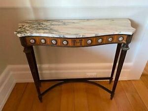 Antique Hall Marble Table/console | Buffets & Side Tables | Gumtree Pertaining To Antique Console Tables (View 4 of 20)