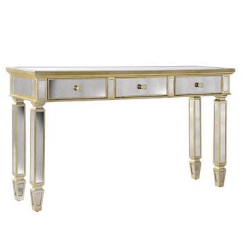 Antique Mirrored Console Tableout There Interiors Regarding Mirrored Console Tables (View 11 of 20)