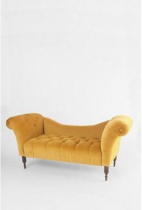 Antoinette Fainting Sofa – Antique Gold | Gold Sofa, Antique Sofa With Regard To Yellow And Black Console Tables (View 6 of 20)