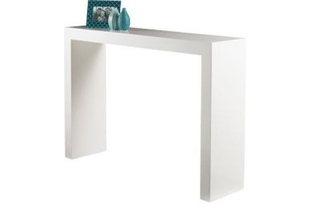 Arch Console Table – White | Console Table, Table, Small Spaces Intended For White Triangular Console Tables (Gallery 19 of 20)