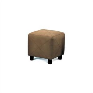 Armen Living Rainbow Micro Fiber Storage Ottoman In Beige – Lc530otmfbe Regarding Natural Beige And White Short Cylinder Pouf Ottomans (View 7 of 20)