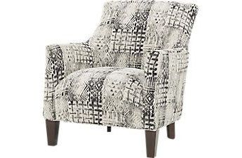 Austwell Gray Accent Chair | Affordable Sofa, Living Room Chairs Regarding Smoke Gray Wood Accent Stools (Gallery 20 of 20)