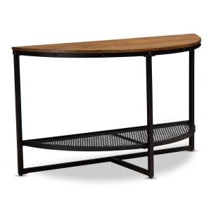 Baxton Studio Derwent Contemporary Dark Brown Wood Coffee Table 28862 Pertaining To Dark Coffee Bean Console Tables (View 10 of 20)