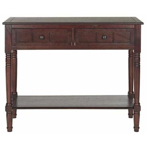 Beachcrest Home Manning 2 Drawer Console Table & Reviews | Wayfair (View 7 of 20)