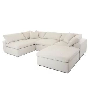 Beautiful Home Decor, Beautifully Priced | Sectional With Ottoman With Pearl Modular Ottomans (View 15 of 20)