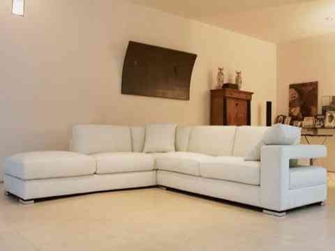 Beautiful White L Shape Sofa Design | Sofa Design, Leather Living Room Within L Shaped Console Tables (View 5 of 20)