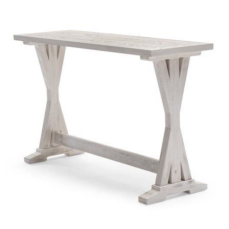 Belham Living Calhoun Sofa Table – White Wash – Walmart | Sofa Within Oceanside White Washed Console Tables (Gallery 20 of 20)