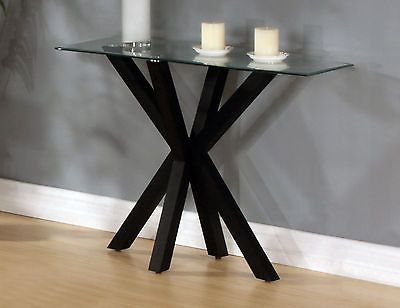 Best Glass Hall Table Deals | Compare Prices On Dealsan.co.uk Throughout Chrome And Glass Rectangular Console Tables (Gallery 19 of 20)