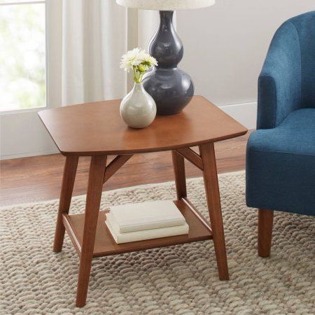 Better Homes And Gardens Reed Mid Century Modern Side Table, … | Mid In Square Modern Console Tables (View 13 of 20)