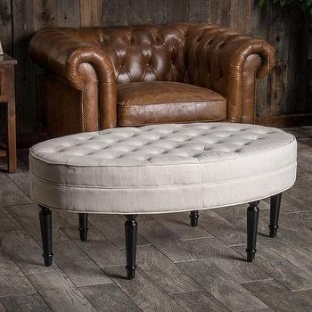 Black And Beige Damask Cube Ottoman With Regard To Lack Faux Fur Round Accent Stools With Storage (View 18 of 20)