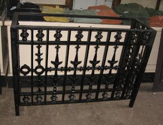Black Dog Salvage – Architectural Antiques & Custom Designs: Iron In Aged Black Iron Console Tables (Gallery 19 of 20)