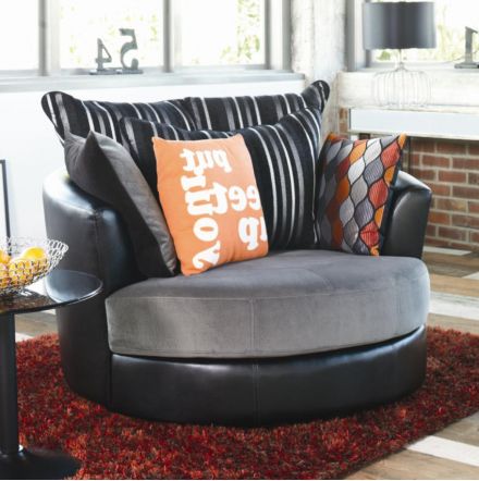 Boston Swivel Chair Large | Harvey Norman New Zealand | Swivel Chair Intended For Onyx Black Modern Swivel Ottomans (View 18 of 20)