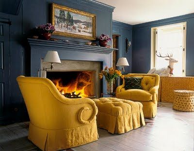 Brown And Mustard Yellow Living Room | Modern Diy Art Designs Regarding Yellow And Black Console Tables (Gallery 20 of 20)