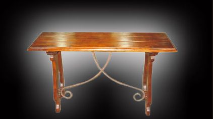 Brown Bordeaux Console Table 3001, Evergreen International Limited | Id Within Brown Wood And Steel Plate Console Tables (View 5 of 20)