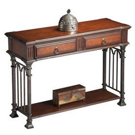 Butler Specialty Metalworks Metal Rectangular Console And Sofa Table With Bronze Metal Rectangular Console Tables (View 4 of 20)
