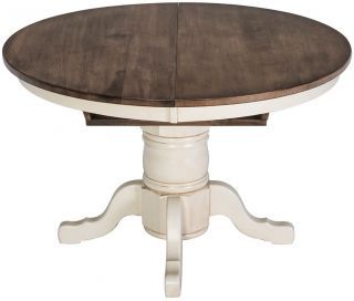 Butterfly Leaf Tables – Countryside Amish Furniture In Leaf Round Console Tables (View 4 of 20)