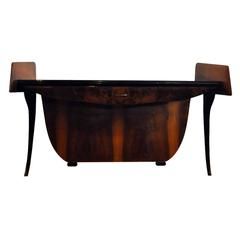 Canadian Mid Century Modern Biomorphic Wall Mounted Large Console Table Regarding Large Modern Console Tables (View 13 of 20)