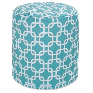Celebration Hand Knitted Pure Cotton Braid Pouf – 15844999 – Overstock Within Scandinavia Knit Tan Wool Cube Pouf Ottomans (View 11 of 17)