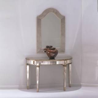 Check Out The Bassett Mirror 8311 400ec Borghese Console Table In Within Antique Mirror Console Tables (View 12 of 20)