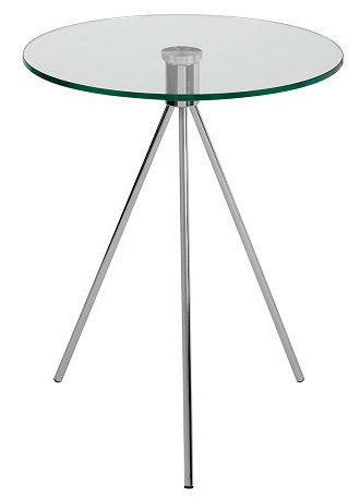 China Steel Metal Glass Tripod Leg Side Corner End Table – China Tripod Throughout Console Tables With Tripod Legs (View 2 of 20)