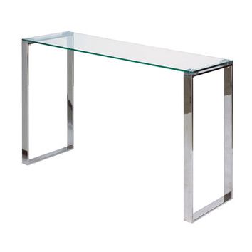 Chrome Alexis Console Table | Temple & Webster Within Chrome Console Tables (View 1 of 20)