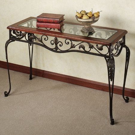 Clairview Console Table Regal Walnut | Console Table, Round Accent Table Within Walnut Console Tables (View 3 of 20)