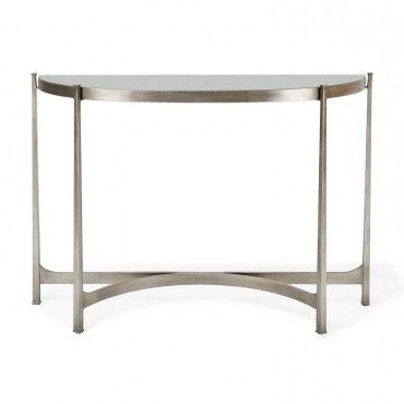 Classic Silver Console Classic Silver Console $1,595 • 49"w X 14"d X 34 In Silver Console Tables (View 7 of 20)