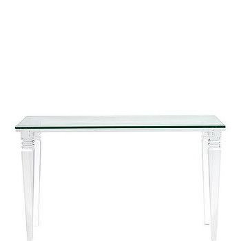 Clearview Mordern Acrylic Console Inside Acrylic Modern Console Tables (View 6 of 20)