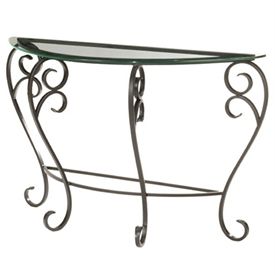 Create An Inviting Foyer With Wrought Iron Decor | Artisan Crafted Iron Regarding Wrought Iron Console Tables (View 17 of 20)