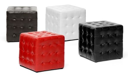 Cube Ottomans | Groupon Goods Within Square Cube Ottomans (Gallery 19 of 20)