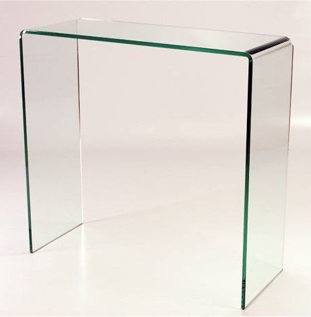 Curved Glass Console Table: Amazon.co (View 2 of 20)