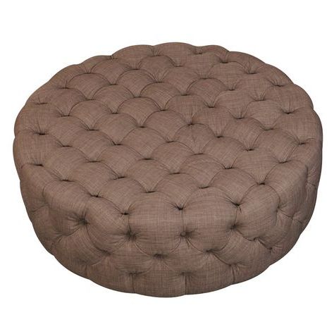 Darleston Tufted Cocktail Ottoman | Cocktail Ottoman, Fabric Ottoman Inside Fabric Tufted Square Cocktail Ottomans (View 12 of 20)