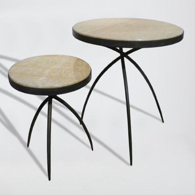 Dmitry End Table | Small Accent Tables, Iron Table, Table In Console Tables With Tripod Legs (View 5 of 20)