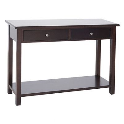 Donnieann Company Austin 2 Drawer Console Table | Console Table Inside 2 Drawer Oval Console Tables (View 4 of 20)