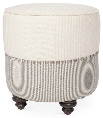 Dot Ottoman, Ivory/gray Now: $379.50 Was: $ (View 6 of 20)